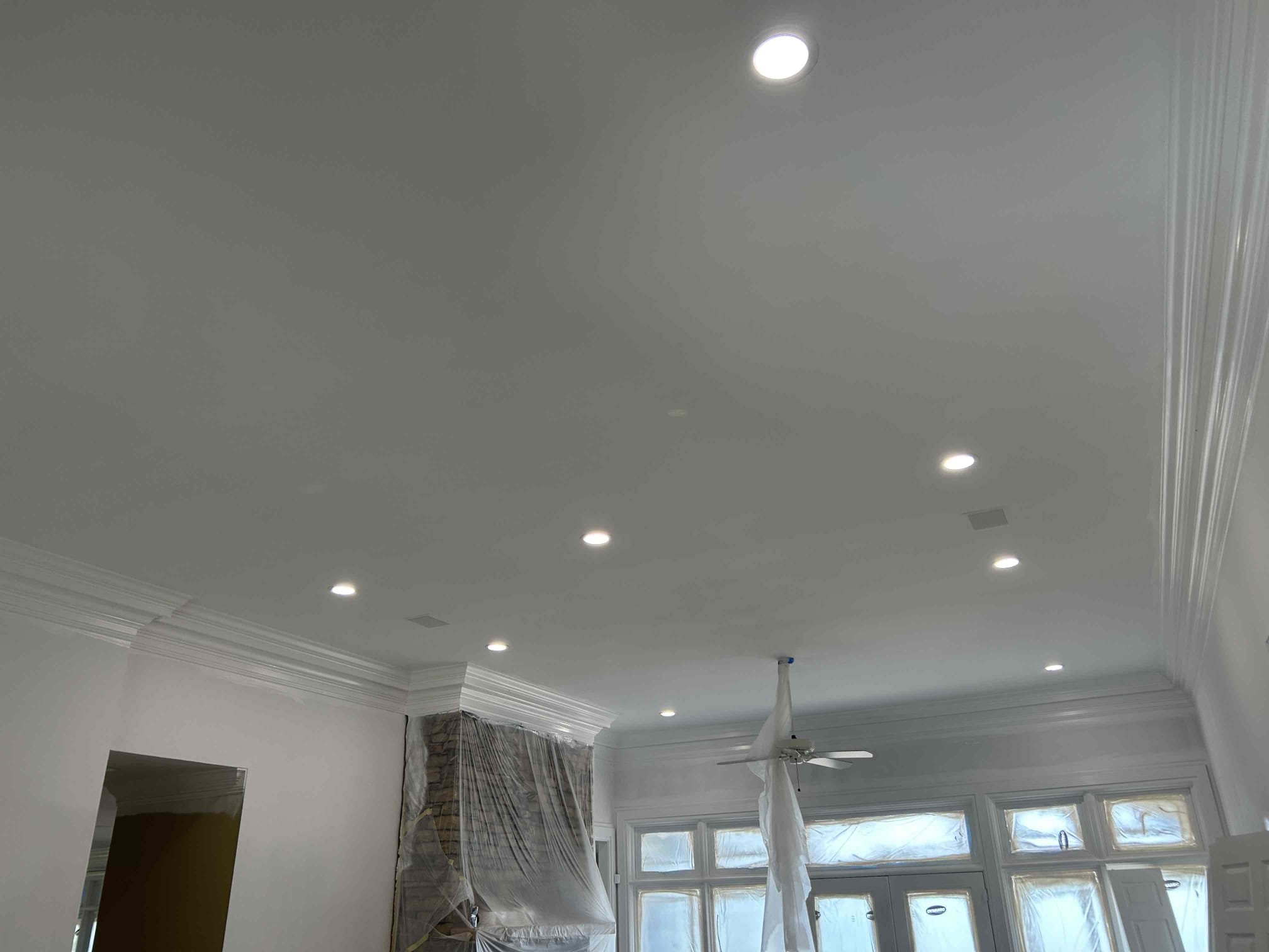 LED Recessed Lighting & Ceiling Fan Installation in Flat Rock, NC