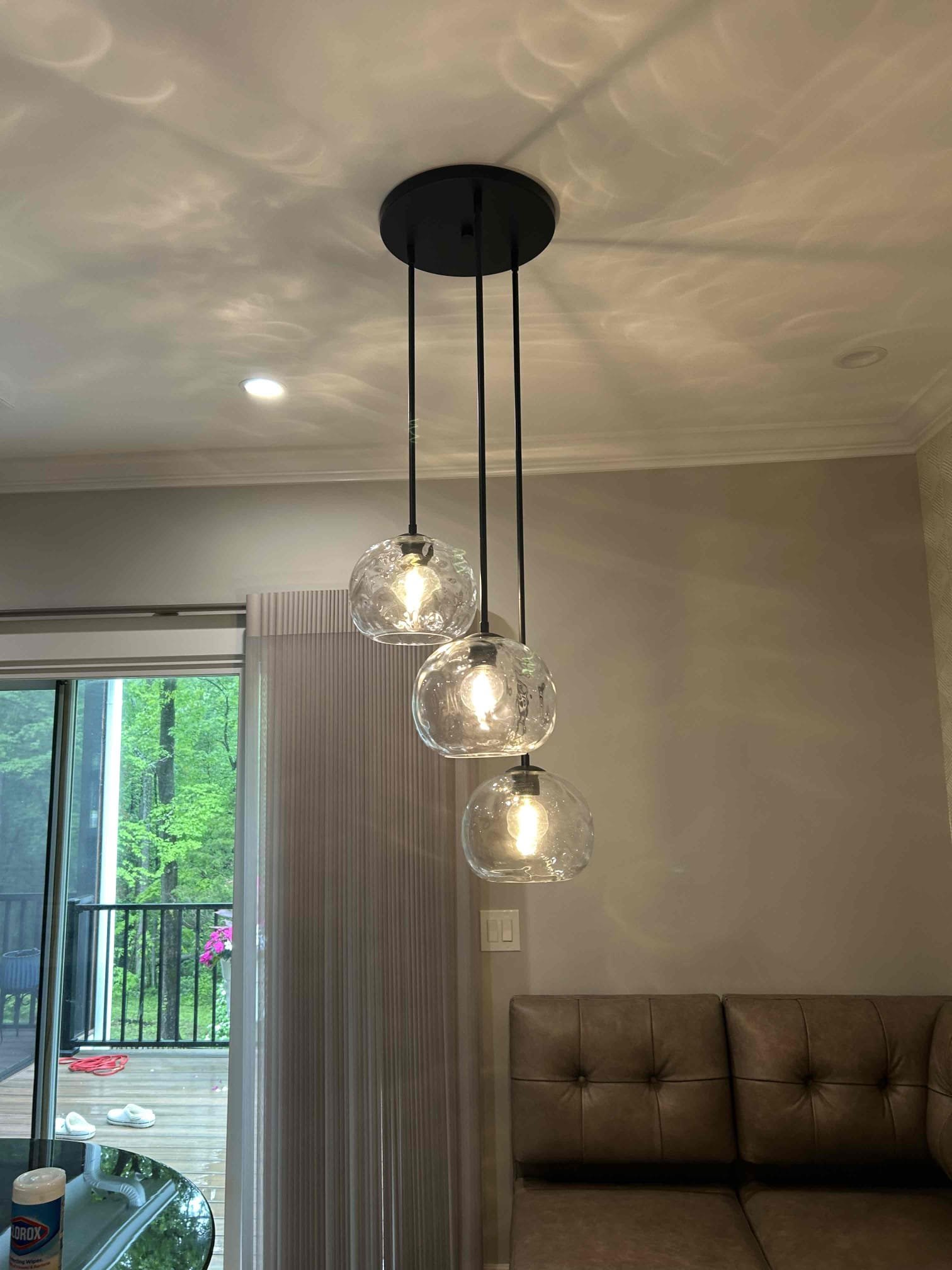 Dining Room Light Install & New Outlets in Greer, SC Home