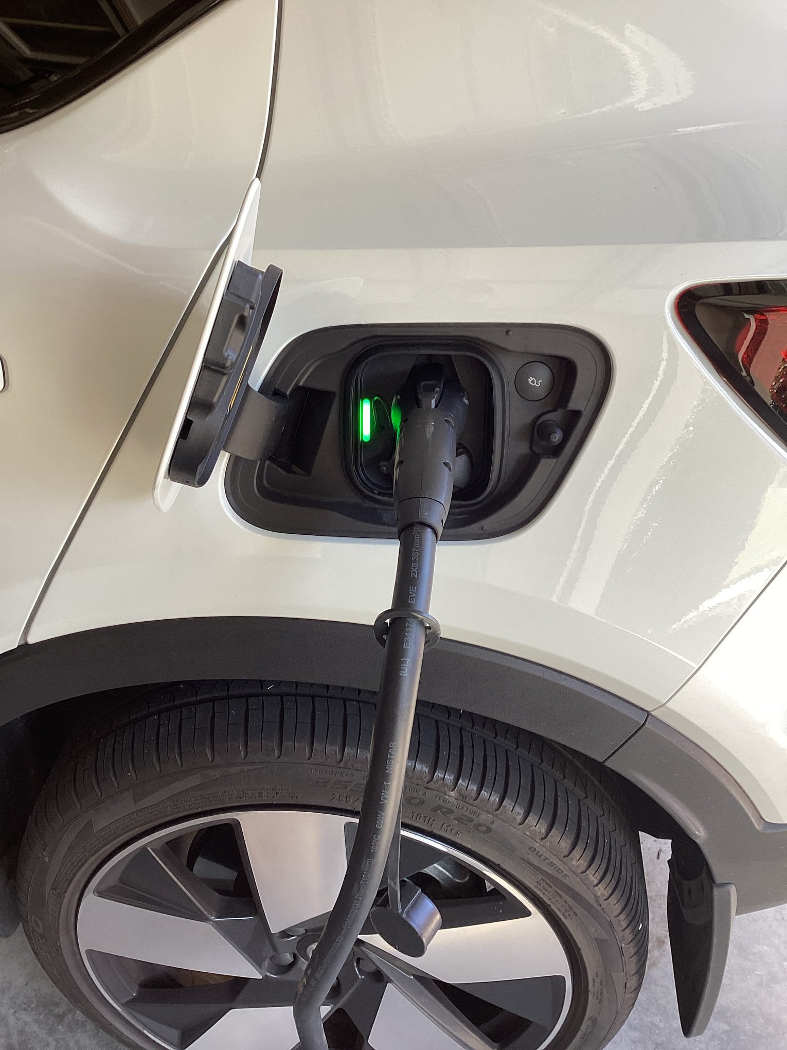 Level 2 EV Charger Receptacle Relocation & Wiring in Apex, NC