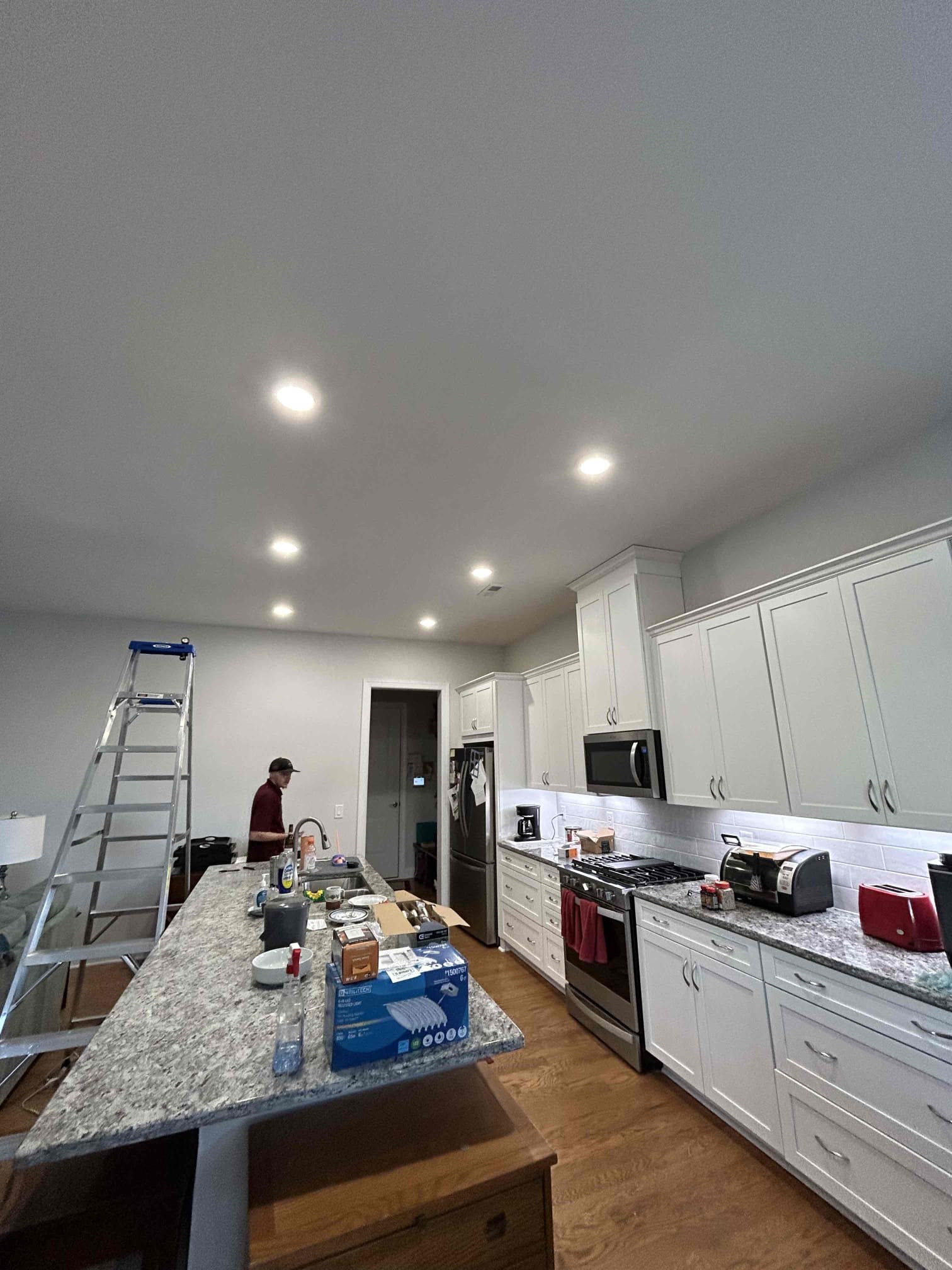 Kitchen Lighting Upgrades, Smart Switch & Fan in Apex, NC