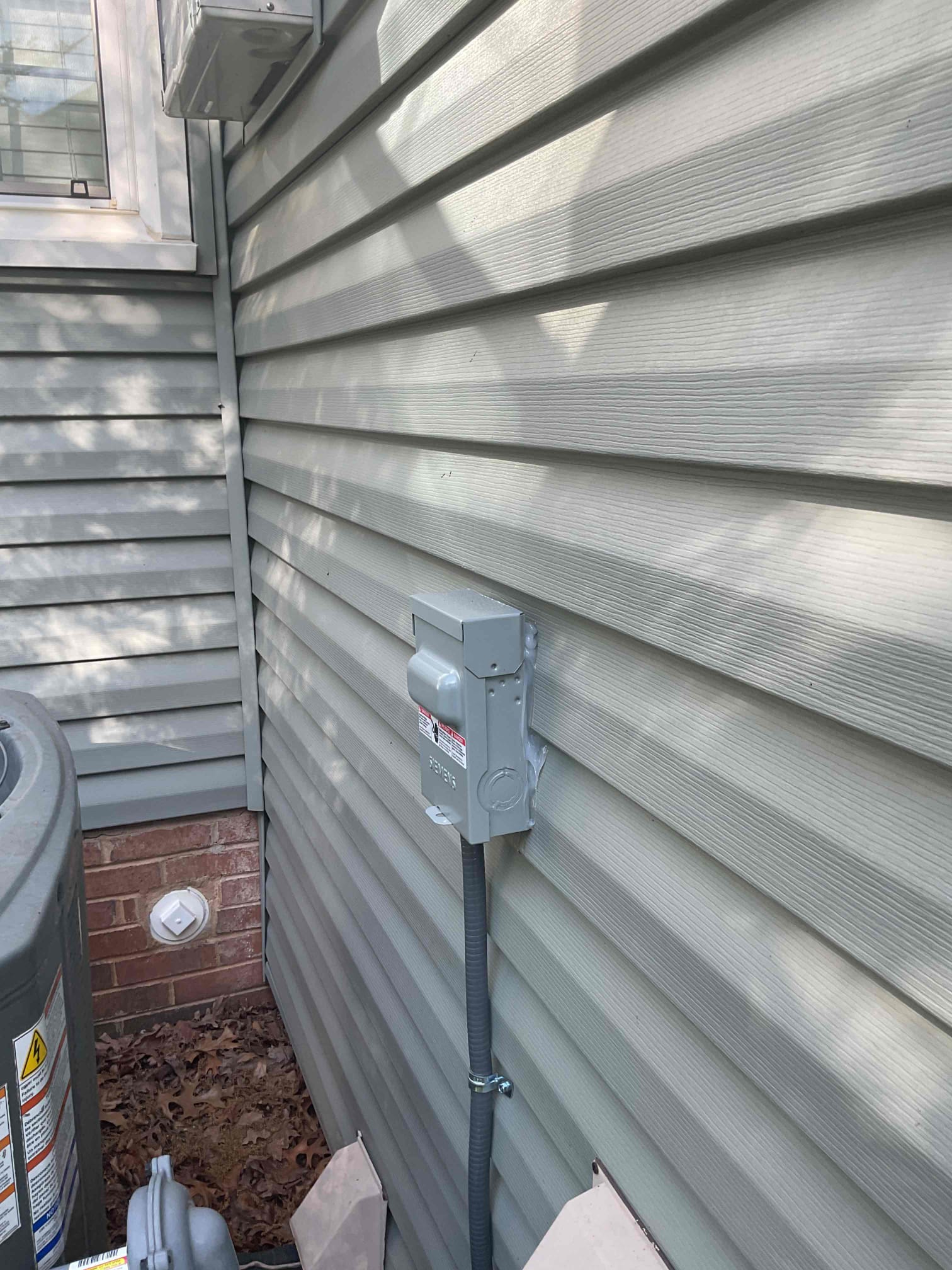 Matthews Tesla Charger 50 Amp Circuit Installation