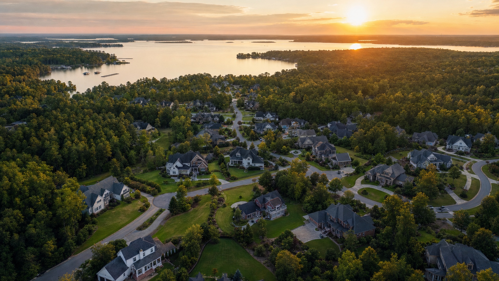 Ballentine South Carolina neighborhood and lake-area service area