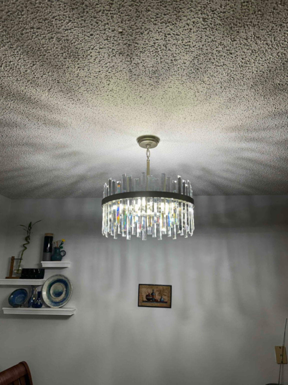 Central SC Chandelier Installation