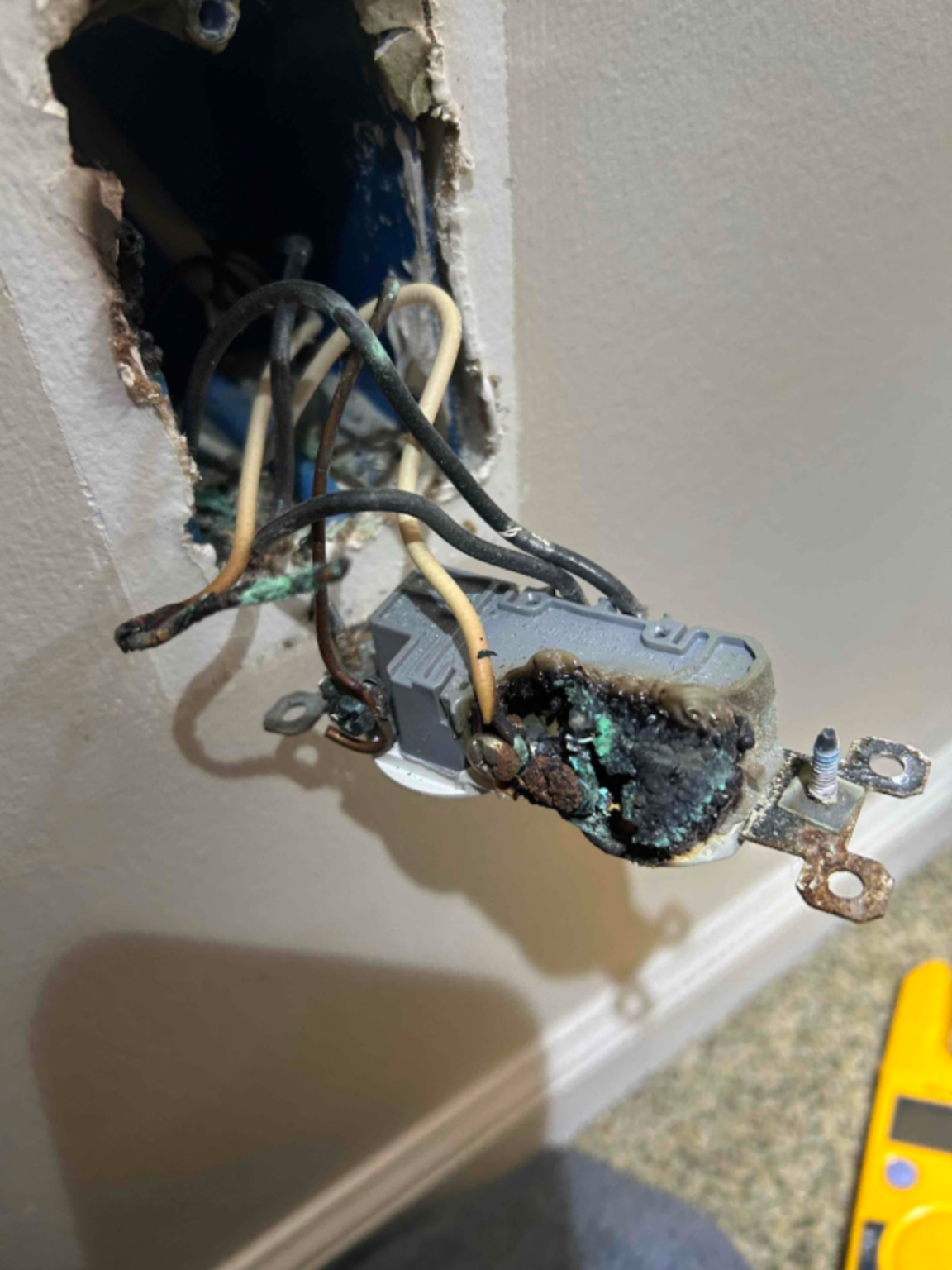 Outlet and switch repair project in Central SC