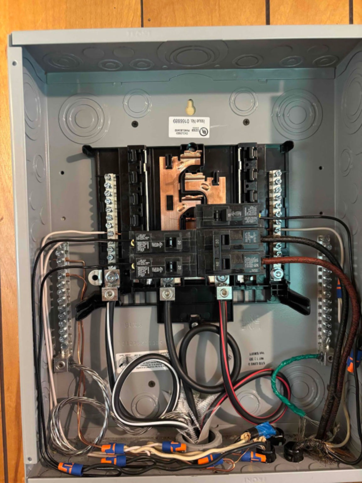 Campobello Fuse Box Replacement and Water Heater Circuit