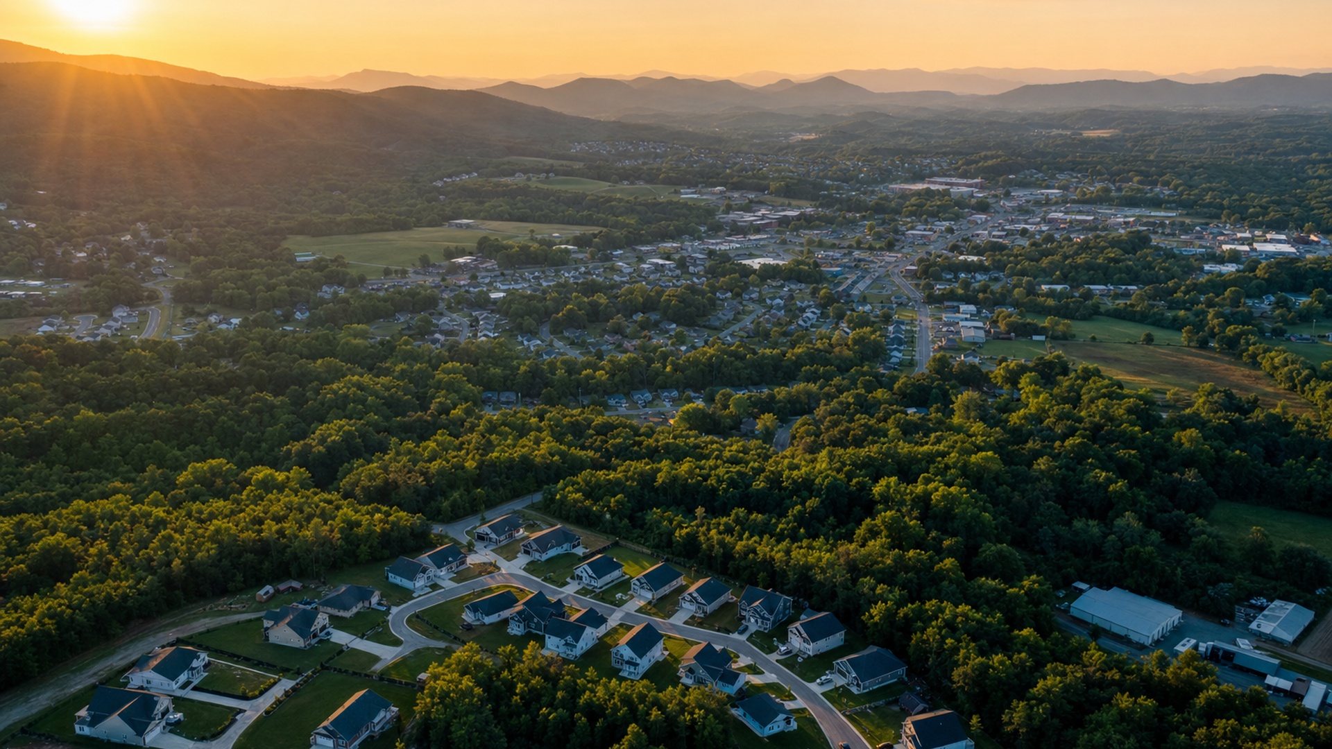 Mountain Home, NC service area scene for local electrical service